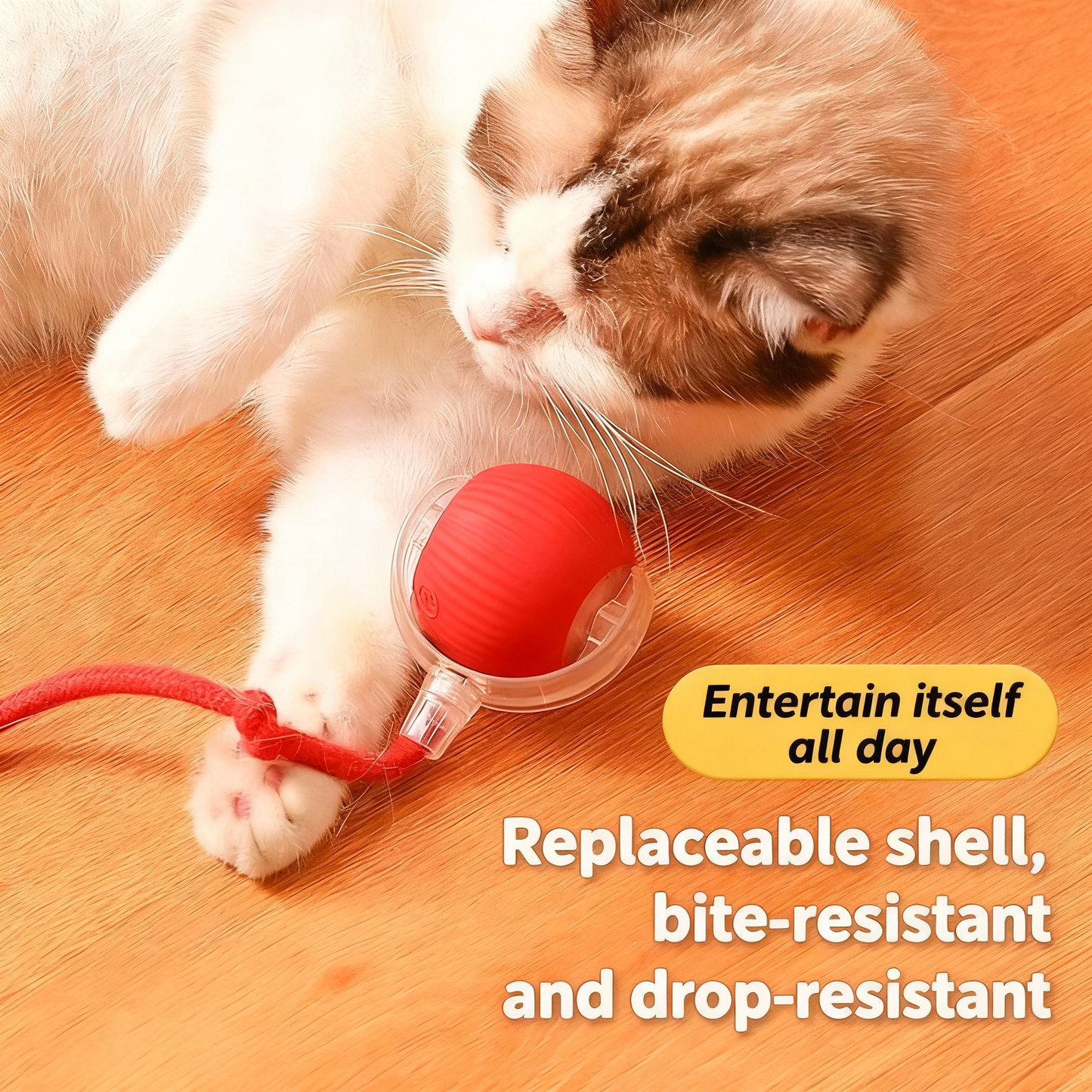 Automatic cat toy ball（Do not purchase during testing.）