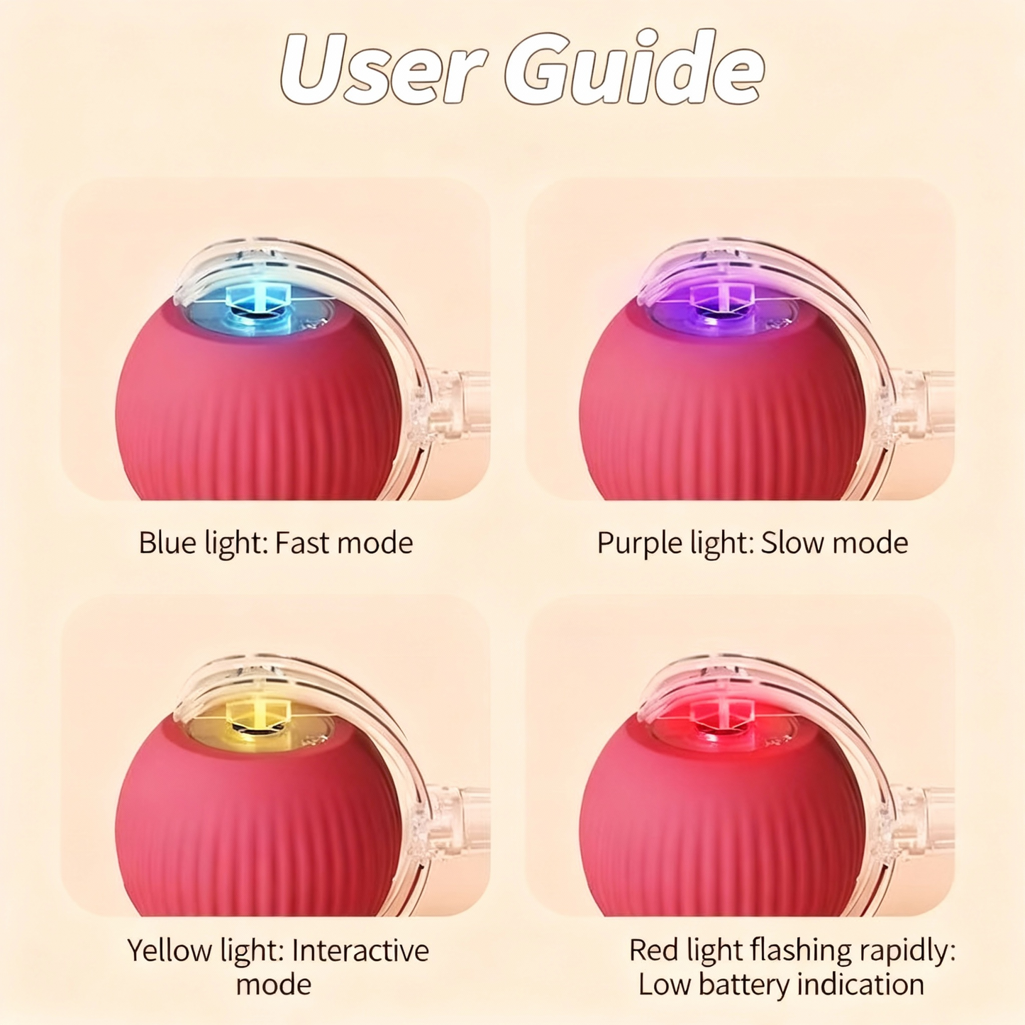 Automatic cat toy ball（Do not purchase during testing.）